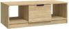 VidaXL Salontafel 102x50x36 cm bewerkt hout sonoma eikenkleurig online kopen