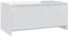 VidaXL Salontafel 90x50x41, 5 cm spaanplaat hoogglans wit online kopen
