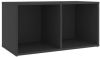 VidaXL Tv meubel 72x35x36, 5 cm spaanplaat grijs online kopen