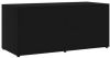 VidaXL Tv meubel 80x34x36 cm spaanplaat zwart online kopen