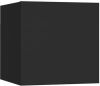 VidaXL Tv wandmeubel 30, 5x30x30 cm zwart online kopen