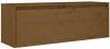 VidaXL Wandkast 100x30x35 cm massief grenenhout honingbruin online kopen
