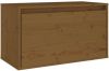 VidaXL Wandkast 60x30x35 cm massief grenenhout honingbruin online kopen