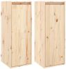 VidaXL Wandkasten 2 st 30x30x80 cm massief grenenhout online kopen