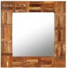 VidaXL Wandspiegel 60x60 cm massief gerecycled hout online kopen