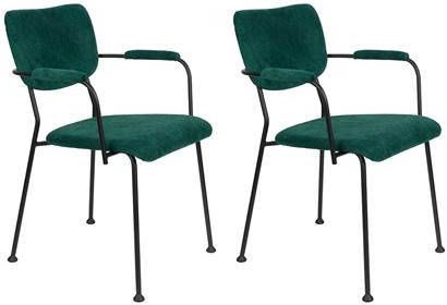 Zuiver Benson Eetkamerstoel(Set van 2 )