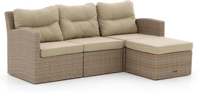Intenso Fellini chaise longue loungeset 4 delig Laagste prijsgarantie!