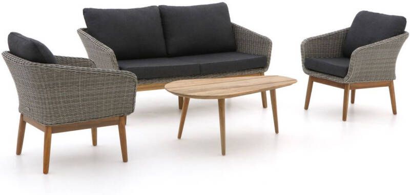 Intenso Furniture Intenso Borgetto/ROUGH K stoel bank loungeset 4 delig Laagste prijsgarantie!
