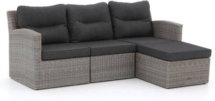 Intenso Fellini chaise longue loungeset 4 delig Laagste prijsgarantie!