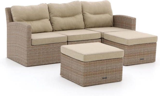 Intenso Fellini chaise longue loungeset 5 delig Laagste prijsgarantie!