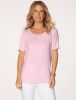 MONA Shirt van fijne jersey Roze online kopen