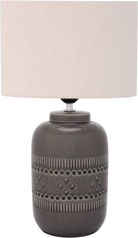 Pauleen Gleaming Beauty tafellamp keramische voet