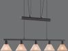 Trio Lighting In hoogte verstelbare hanglamp Zug, 5-lichts online kopen