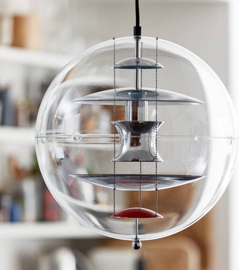 Verpan VP Globe Coloured Glass hanglamp