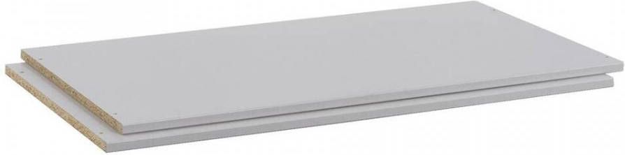 Allibert/Keter Legplankenset Dallas lichtgrijs(2 stuks) 110 cm Leen Bakker