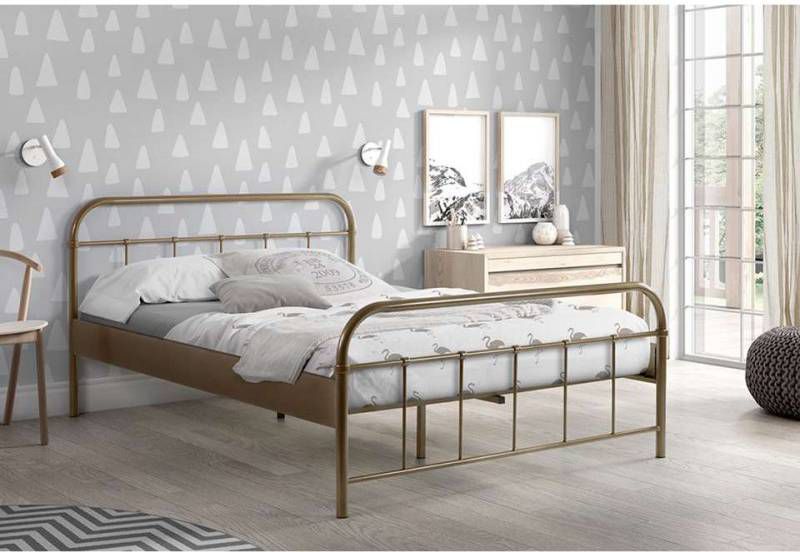 Vipack bed Boston brons 140x200 cm Leen Bakker