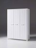 Vipack kledingkast Erik 3 deurs wit 205x144x55 cm Leen Bakker online kopen