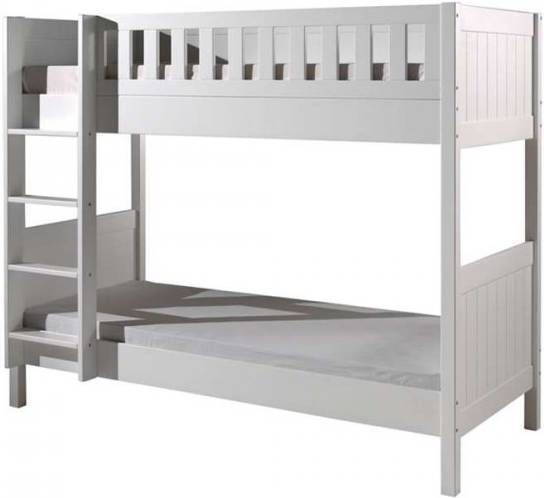 Vipack stapelbed Lewis wit 174x96x211, 2 cm Leen Bakker