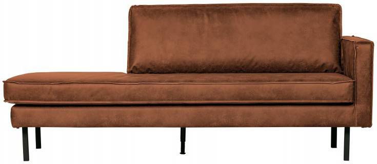 BePureHome Daybed 'Rodeo' Rechts, kleur Cognac