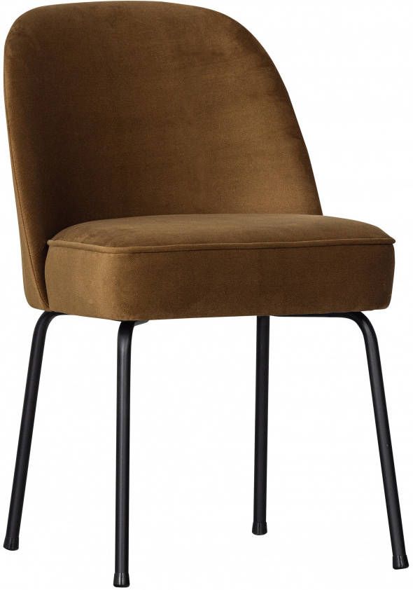 BePureHome Eetkamerstoel 'Vogue' Velvet, kleur Honing Geel