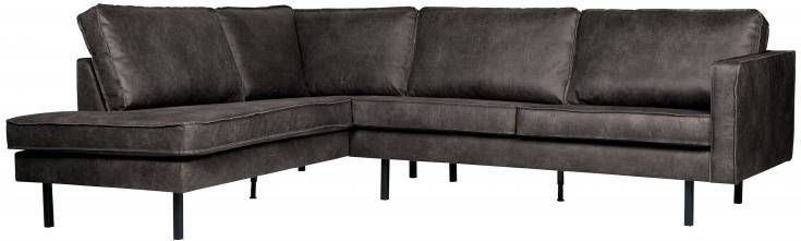Be Pure Home Hoekbank Rodeo linksvoorstaand zwart BePureHome