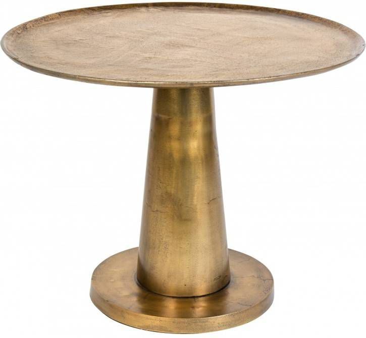 Dutchbone Brute Bijzettafel Aluminium 49, 5 x Ø63 cm Nickel