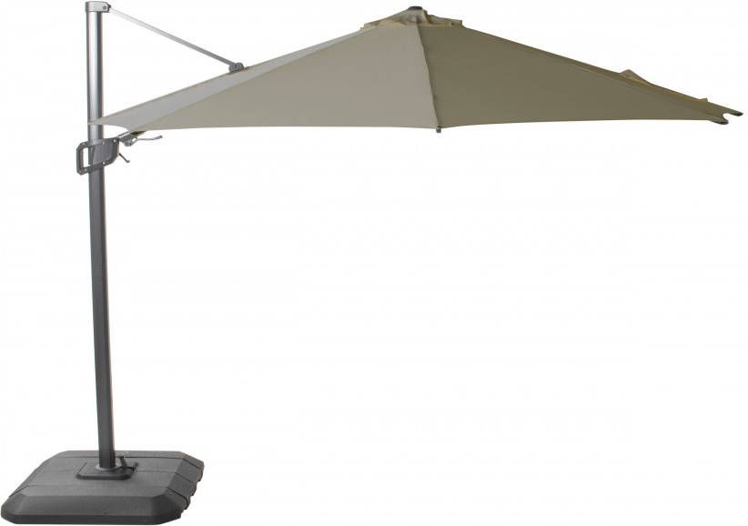 Hartman Shadowflex Zweefparasol UPF50 with steel cross base and p...