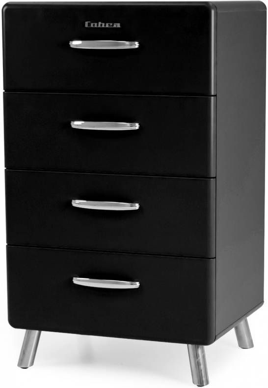 Tenzo Ladekast Cobra 4 Laden L56 X B43 X H92 Cm Hout Zwart