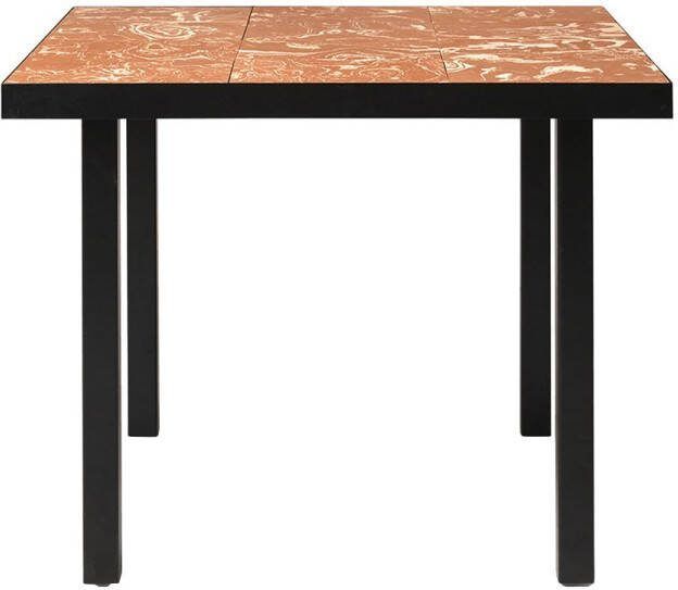 Ferm Living Flod Tiles Café Tafel Terracotta