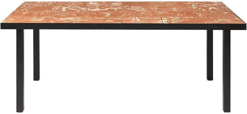 Ferm Living Flod Tiles Eettafel Terracotta