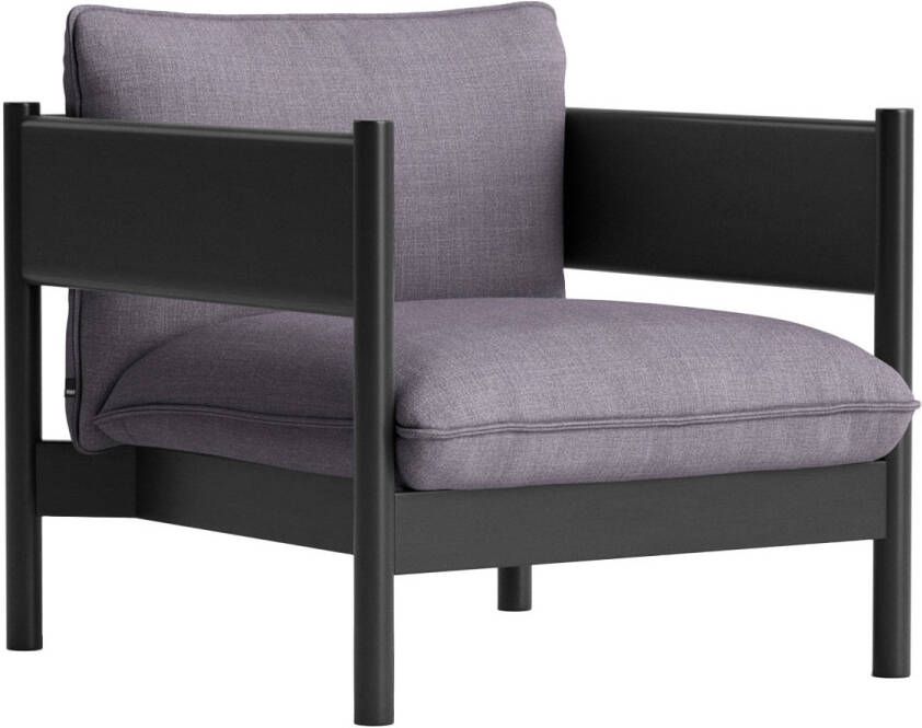 HAY Arbour Eco Club Fauteuil Zwart Gelakt Beuken Remix 266