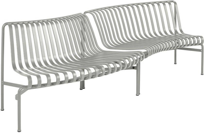 HAY Palissade Park Dining Bank In/Uit Sky Grey