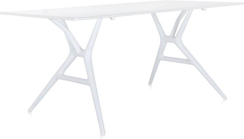 Kartell Spoon Tafel 160 x 80 cm Wit