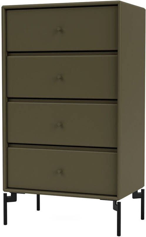Montana Dresser 02 Ladekast Oregano/Zwarte poten
