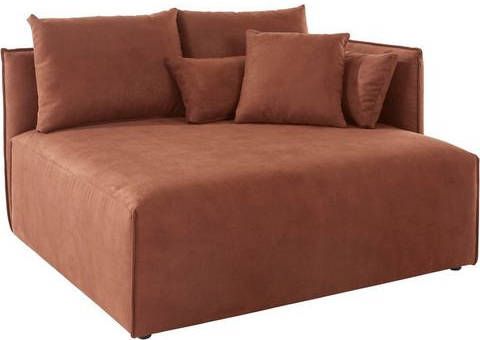 elbgestoeber Ottomane Elbdock korte lounge module zelf samenstellen, breedte 138 cm, diepte 128 cm