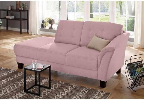 Home affaire Récamier Lillesand vrijstaand, met binnenvering, capitonnage achter, poten van beukenhout