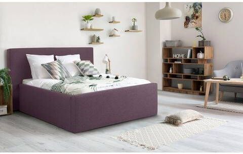 INOSIGN Bekleed ledikant DALINA rechtlijnig hoofdbord, in 5 breedten, ook in 220 cm lengte