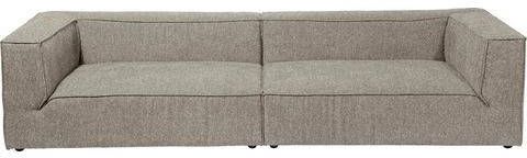 Tom Tailor Megabank BIG CUBE in 2 breedten, naar keuze met zitdiepteverstelling, diepte 129 cm