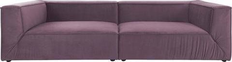 Tom Tailor Megabank BIG CUBE in 2 breedten, naar keuze met zitdiepteverstelling, diepte 129 cm