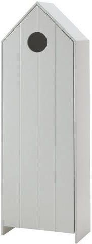 Leen Bakker Vipack kledingkast Casimi 1 deurs wit 171, 5x57, 6x37 cm