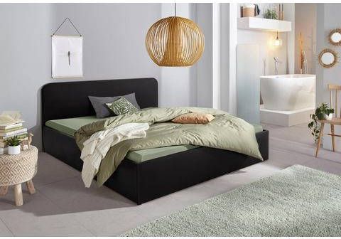 Westfalia Polsterbetten Bekleed ledikant met bedkist bij uitvoering met matras