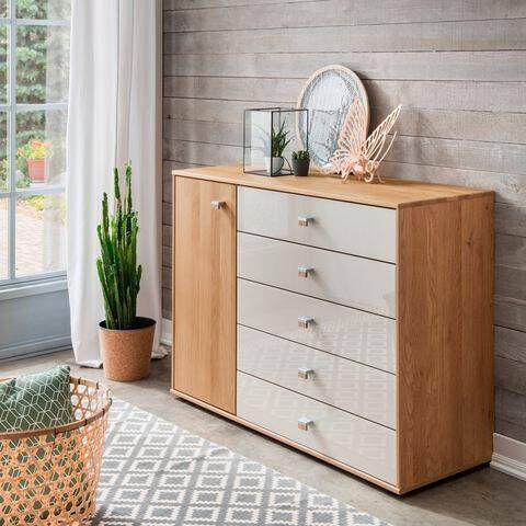 WIEMANN Kast met laden en deuren KIRUNA voorgemonteerd