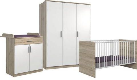 Wimex Complete babykamerset Kiel Bed + commode + 3 deurs kast(3 stuks )