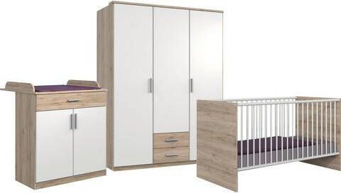 Wimex Complete babykamerset Kiel Bed + commode + 3 deurs kast(3 stuks )