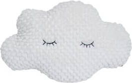 bloom ingville MINI Kussen Windy wit 45 x 30 cm