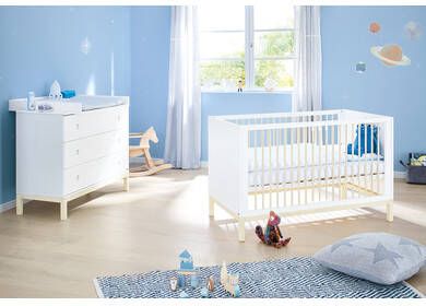 Pinolino ® Babymeubelset Skadi breed, met kinderbed en commode(voordeelset, 2 stuks )