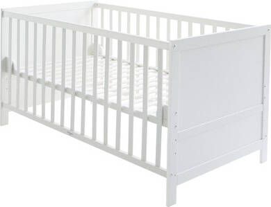 Merkloos Roba Babywieg Juniorbed Combi Wit