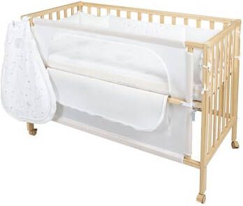 Roba ® Ledikantje Room Bed, safe asleep®, Magische sterren naturel(4 delig )