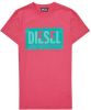 Diesel T shirt stopa logo emoji , Roze, Dames online kopen