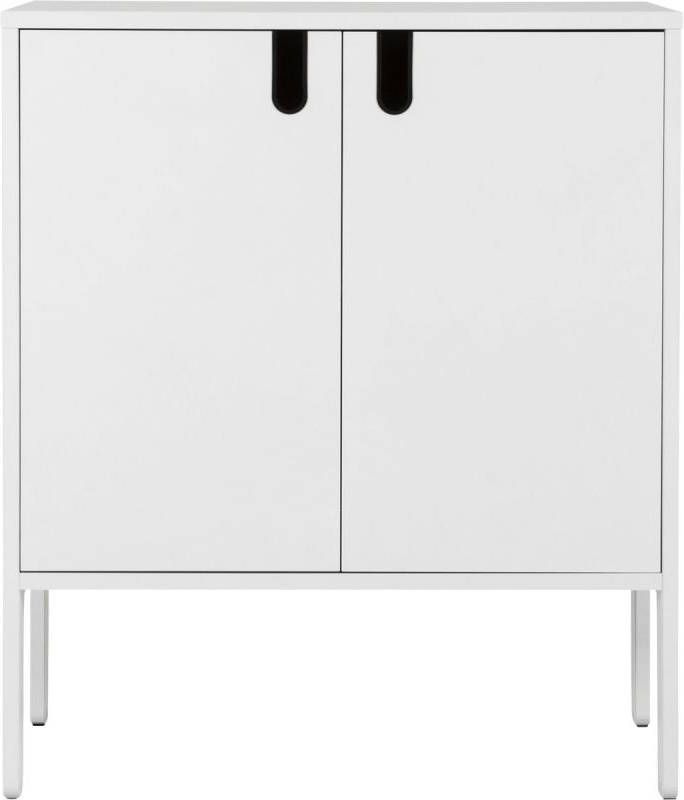 Tenzo wandkast Uno 2 deurs wit 89x76x40 cm Leen Bakker